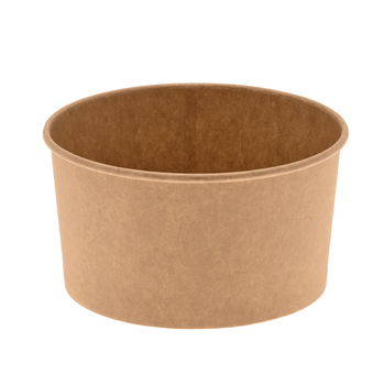 Boîte à salade en carton KRAFT 960 ml  - Carton de 300 unités