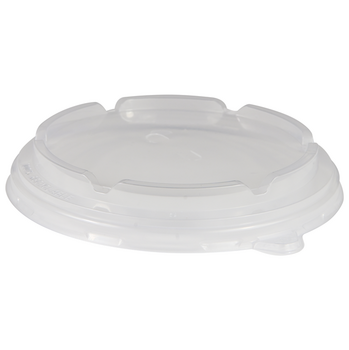 Couvercle PP Micro-ondable pour boîte à salade en carton 1100 ml  - Carton de 300 unités