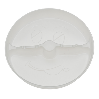 Insert 2 compartiments pour boîte à salade en carton 1100 ml  - Carton de 300 unités