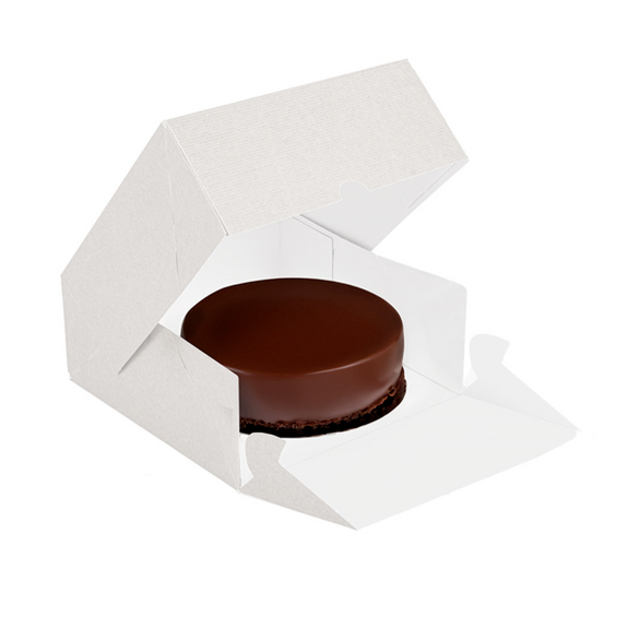 Boîte pâtissière BLANCHE 17x14x11.5(h) cm - carton de 200 unités