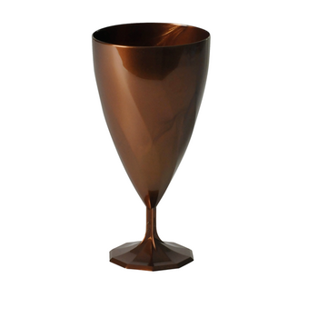 Verre à eau CHOCOLAT en PS 20 cl - Carton de 132 unités