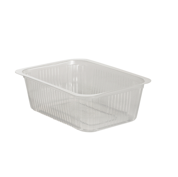 Barquette thermoscellable en PP - 1000 ml - carton de 600 unités