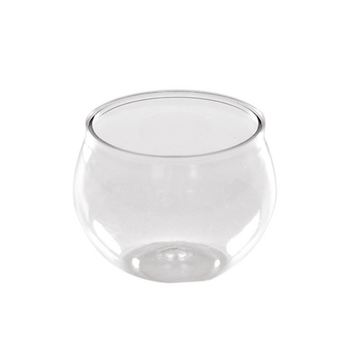Mise en bouche boule cristal 8 cl - 5.8 x 4.2 cm - carton de 300 unités
