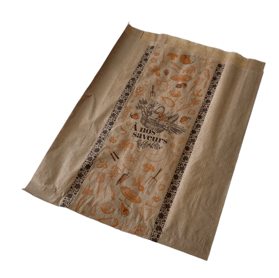 Sachets pour fruits et légumes 3 Kg 25+ 6.5 x 34 cm - Carton de 1000 unités