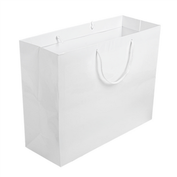 Sac boutique avec anse 40+15x32 cm  Kraft -  Carton de 100 unités