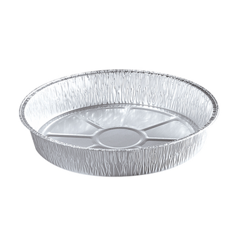 Plat à tarte en aluminium - diam : 22.8x3.9(h)cm - 1360ml - Carton de 600 unités