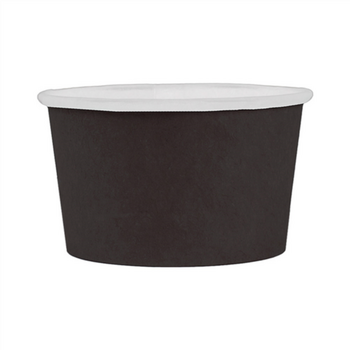Pot à sauce en carton NOIR 50 ml - carton de 1000 unités
