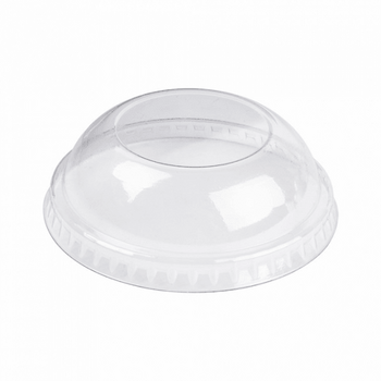 Couvercle cloche en PET pour pot à glace 120 ml - paquet de 100 unités