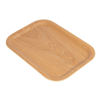 Plateau fast food en BOIS 28.5 x 20.5 cm