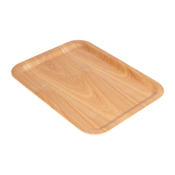 Plateau fast food en BOIS 36 x 28 cm