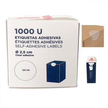 Étiquette autocollantes pour fermeture de sac de livraison 5 x 8 cm - paquet de 1000 unités