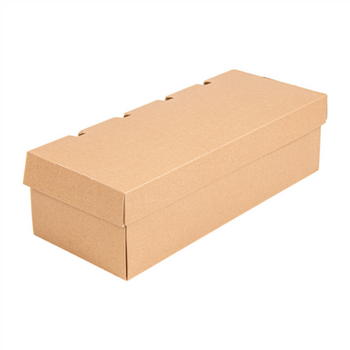 Coque Panini en carton nano-micro KRAFT 24x10x7 cm - carton de 400 unités