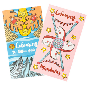 Cahiers de coloriage Mandalas / Mer - Assortiment de 400 cahiers