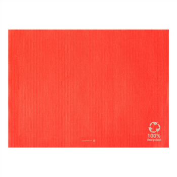 Set de table 31x43cm ROUGE recyclé - Carton de 1000 unités