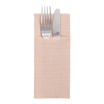 Serviette Soft kangourou 33x40cm texture Fil TERRACOTA- Carton de 700 unités