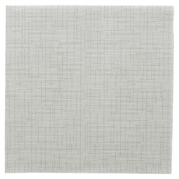 Serviette Soft voie sèche 50x50 cm texture Dry Cotton GRIS - carton de 400 unités