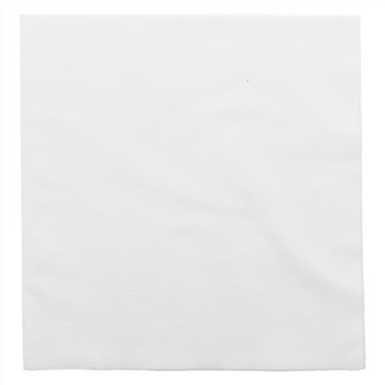 Serviette non tissée Like-Linen 50x50 cm BLANCHE - carton de 400 unités