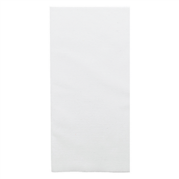 Serviette non tissée Like-Linen 39x50 cm BLANCHE pliage 1/8 - carton de 600 unités