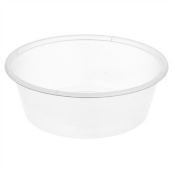 Pot traiteur transparent 225 ml 11.5 x 3.7 cm - carton de de 500 unités
