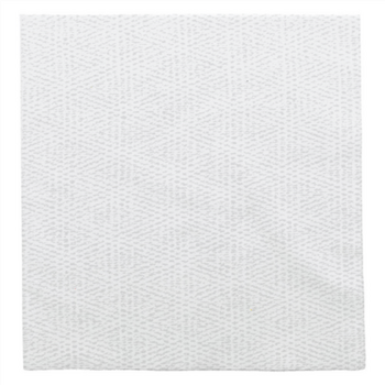 Serviette non tissée Like-Linen 40x40 cm KEIKO BLANC - carton de 600 unités