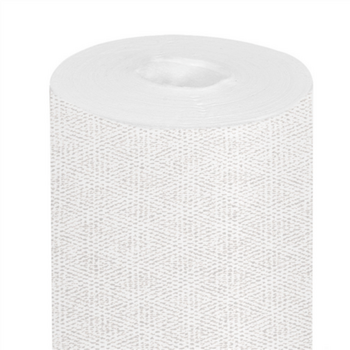 Chemin de table non tissée Like-Linen KEIKO BLANC - carton de 6 rouleaux de 24 m prédécoupés en segments 40 x 120 cm