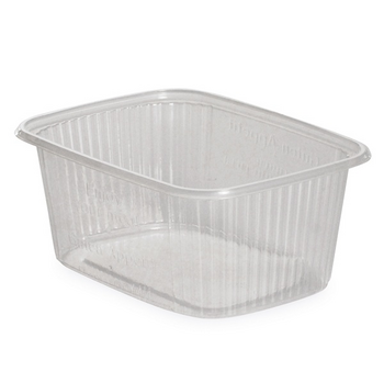 Boite translucide en PP micro-ondable - 200 ml - Carton de 1000 unités
