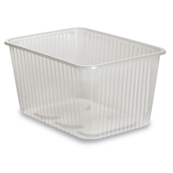 Boite translucide en PP micro-ondable - 1500 ml - Carton de 300 unités