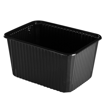 Boite noire en PP micro-ondable - 1500 ml - Carton de 300 unités