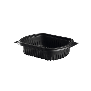 Barquette noire en PP micro-ondable - 360 ml - Carton de 232 unités