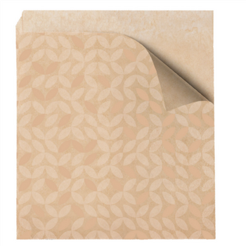 Sac burger LEAF ouvert sur 2 côtés 17 x 18 cm - pack de 500 unités