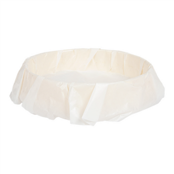 Anneau de cuisson en bois avec papier siliconé 700 ml - 16x3.5cm - carton de 100 unités