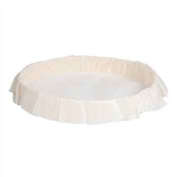 Anneau de cuisson en bois avec papier siliconé 1580 ml - 24x3.5cm - carton de 100 unités