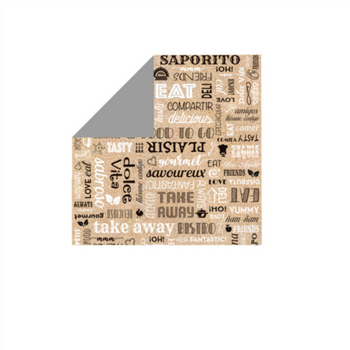 Feuille ingraissable Parole ALU KRAFT 31 x 31 cm - pack de 1000 feuilles