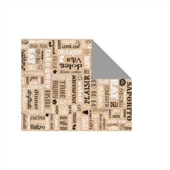 Feuille ingraissable Parole ALU KRAFT 31 x 38 cm - pack de 1000 feuilles