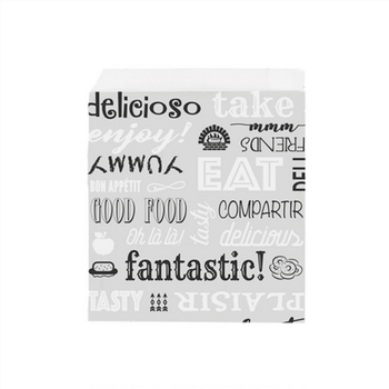Sac burger Parole ALU 16 x 16,5 cm - pack de 500 unités