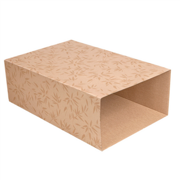 Housse pour boîte de transport traiteur MARRON 59x38x20(h) cm - carton de 25 unités