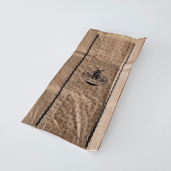 Sac à croissants MOULIN kraft avec impression 18 + 6.5 x 36 cm - carton de 1000 unités