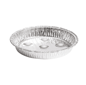Assiette 6 escargots en aluminium - 200 ml - 13.8x2.2(h)cm - Paquet de 100 unités