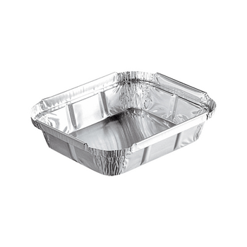 Barquette en aluminium operculable - 300 ml - 12.7x10x3.3(h)cm - 1000 unités