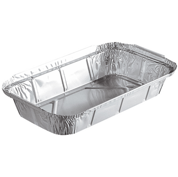 Barquette en aluminium operculable - 710 ml - 22.6x13.4x3.4(h)cm - 1200 unités