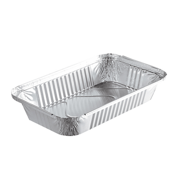 Barquette en aluminium operculable - 1170 ml - 26.3x16x4(h)cm - 400 unités