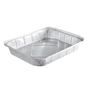Barquette en aluminium operculable - 2400 ml - 31.4x25.4x4.3(h)cm - 300 unités
