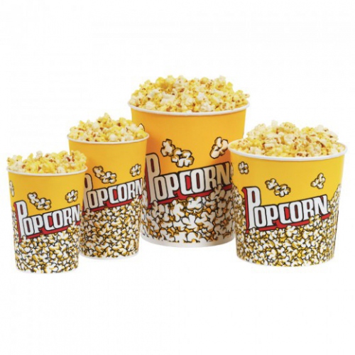 Pot A Pop Corn 960 Ml Carton De 500 Unites Pot A Pop Corn 960 Ml Carton De 500 Unites