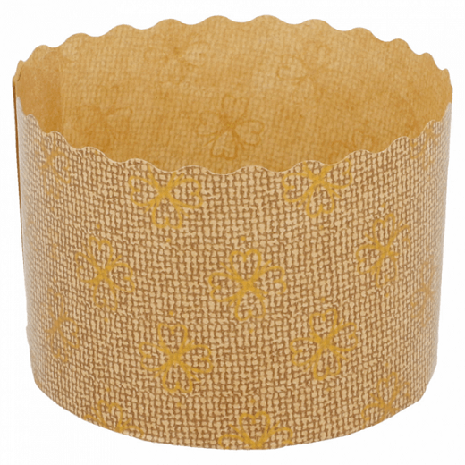 Moules de cuisson mini Panettone en papier Ø7x5(h)cm - pack de 2000 unités