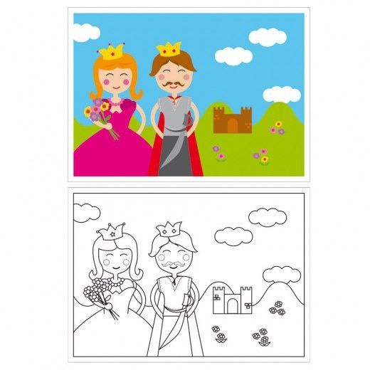 Set De Table A Colorier 2 Faces Modele Chateau 31x43 Cm Carton De 1000 Unites Set De Table A Colorier 2 Faces Modele Chateau 31x43 Cm Carton De 1000 Unites