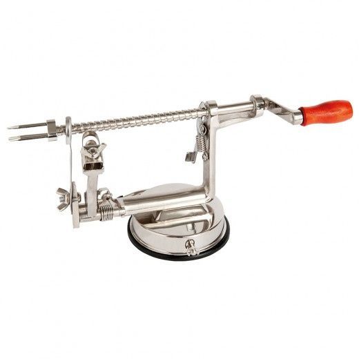 Eplucheur et découpe pommes en métal