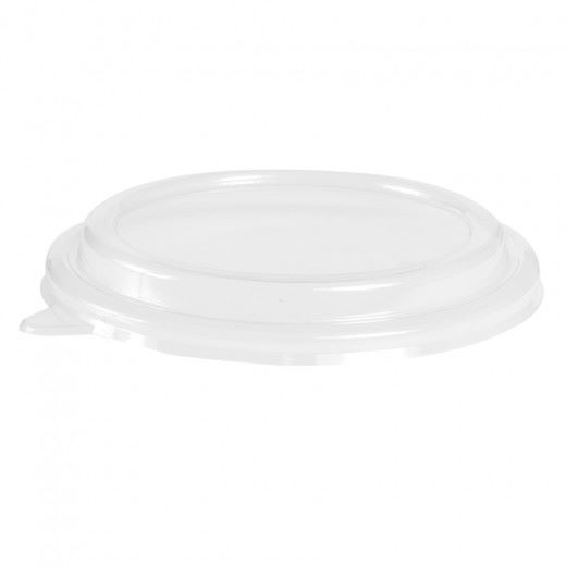 Couvercle en PET pour Saladier avec rebord 204.07 - carton de 400 unités