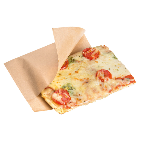 Sachet Kraft ouvert sur 2 côtés 15x13x10 cm  - pack de 100 unités