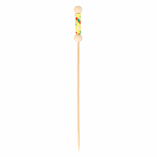 Pique perle en bambou 12 cm - pack de 100 unités