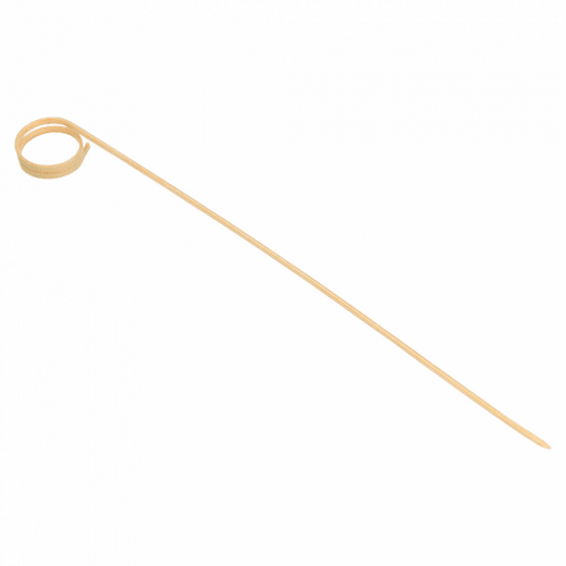 Pique en bambou Spirale 20 cm - pack de 100 unités